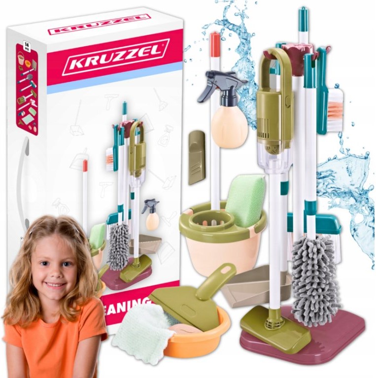 Jedinečná detská súprava na upratovanie